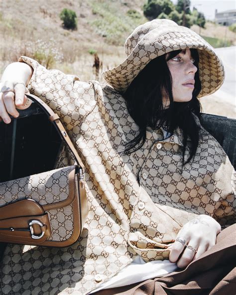 billie eilish gucci outfit|billie eilish demetra bag.